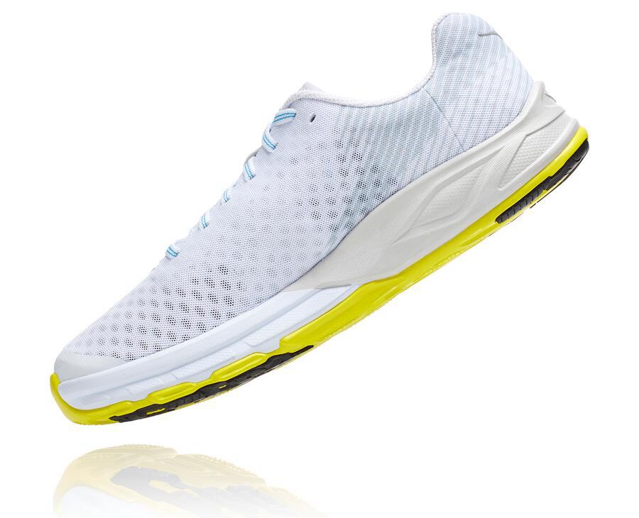 Zapatillas Running Hoka One One Hombre - Evo Carbon Rocket - Blancas - XVJ714062